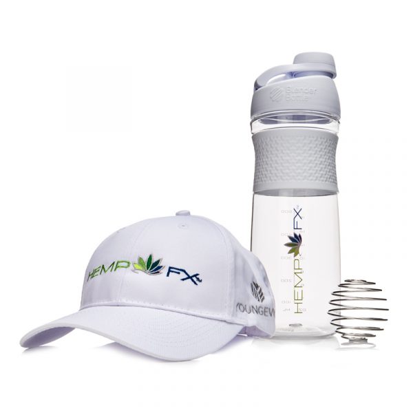 Hemp FX® Hat & SportMixer BlenderBottle®